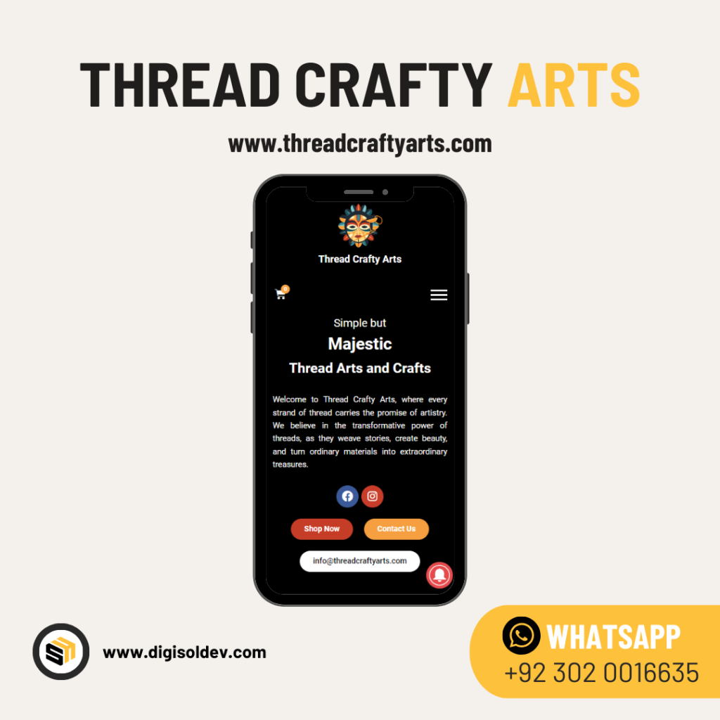 Thread Crafty Arts - Case Study