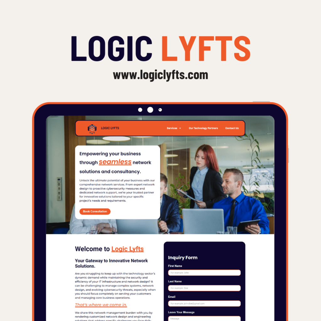 Portfolio - Logic Lyfts