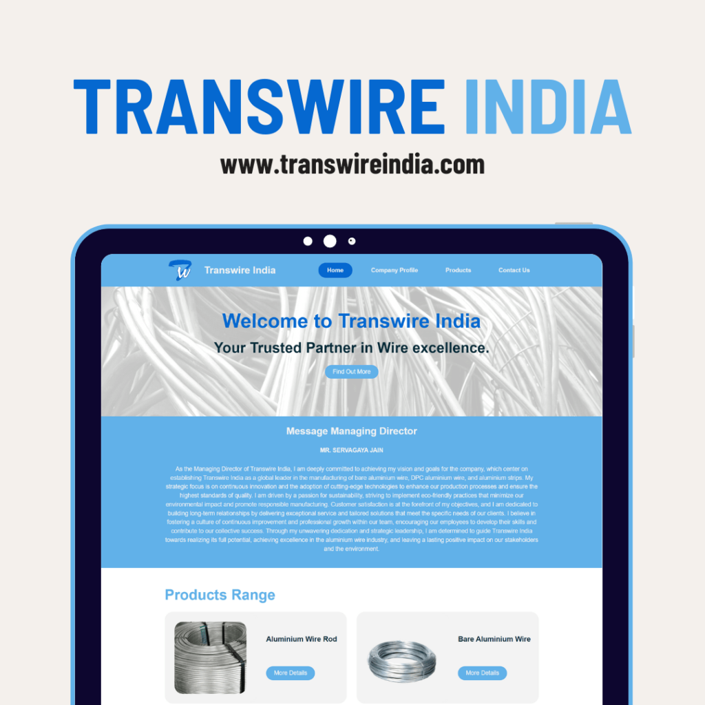 Portfolio Transwire India